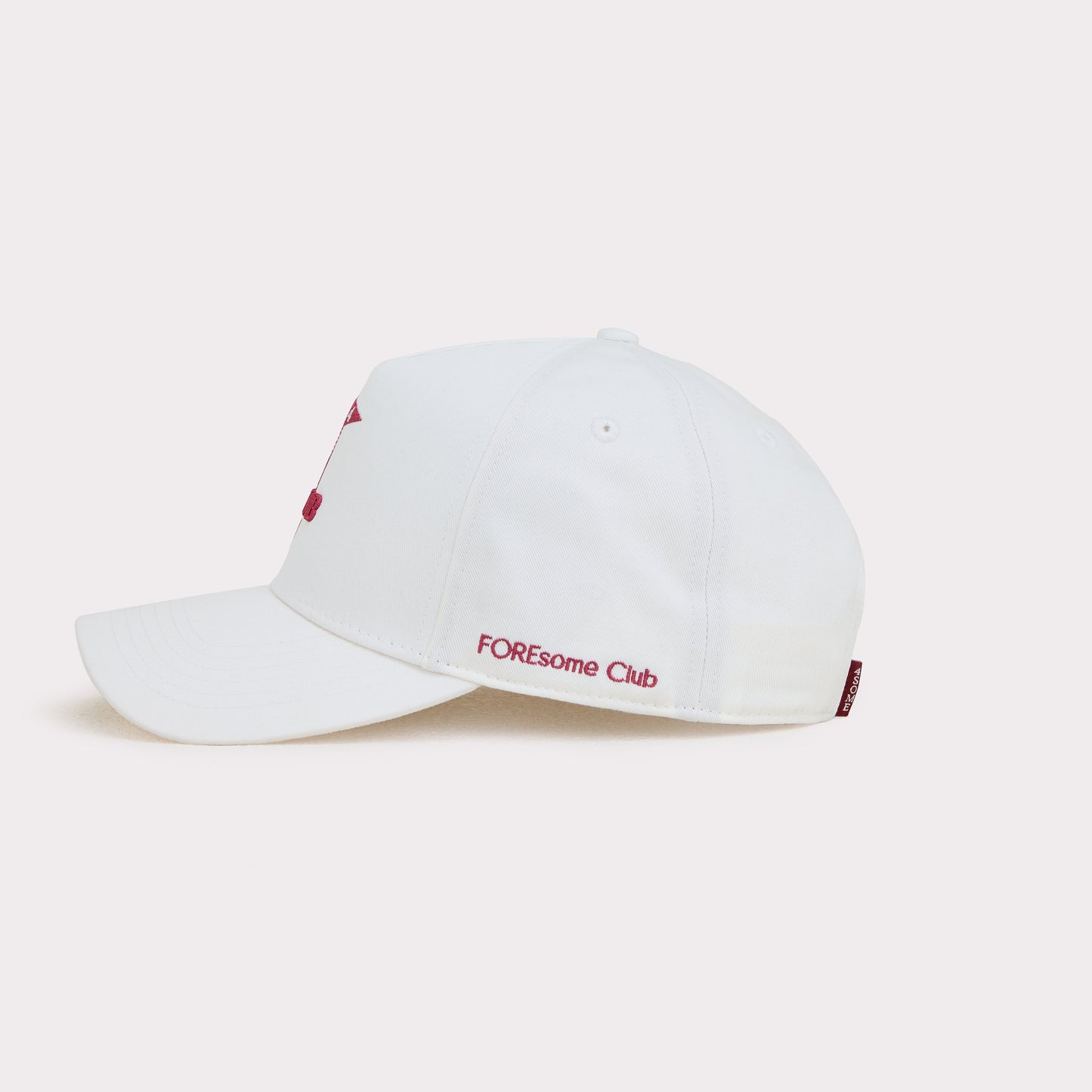 MULLI | Off-White & Dark Red