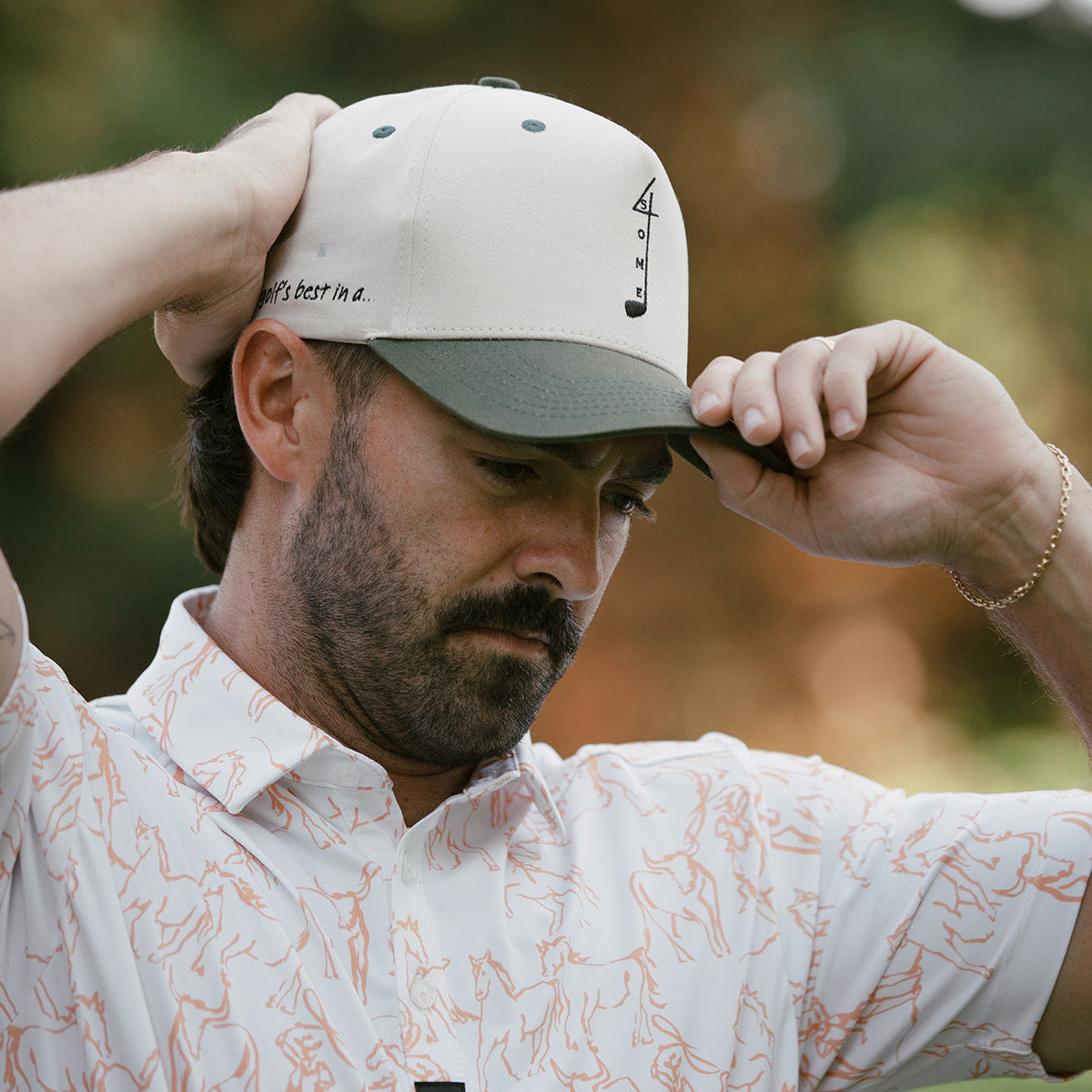 CLUB | Off-White & Forest Green