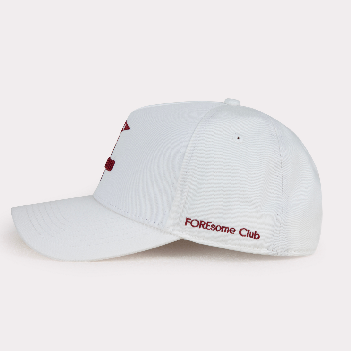 MULLI | Off-White & Dark Red